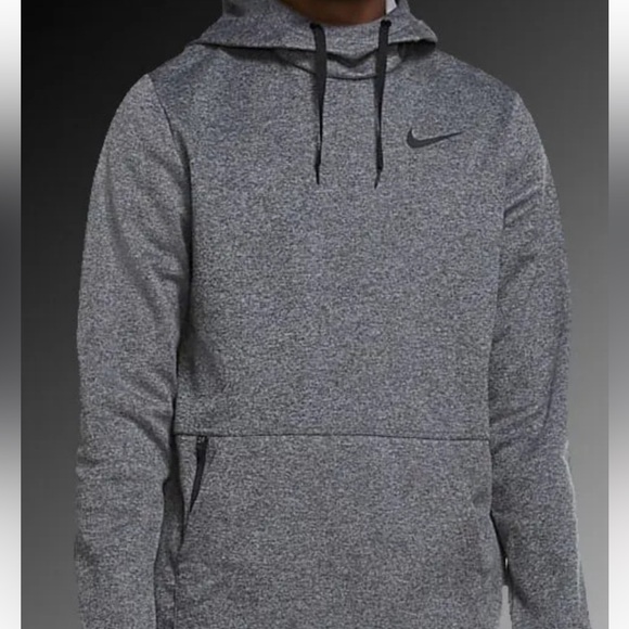 Nike Therma Pullover Training Hoodie Grey Mens Size XL - Picture 2 of 2